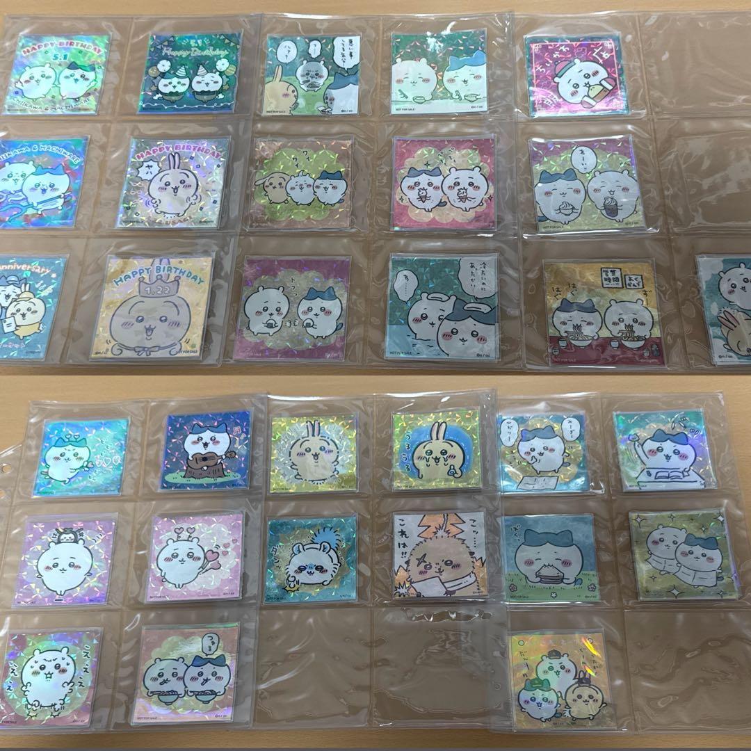 ちいかわ　ノベルティ　ステッカー　シール　まとめ　セット　レア　バラ売り不可