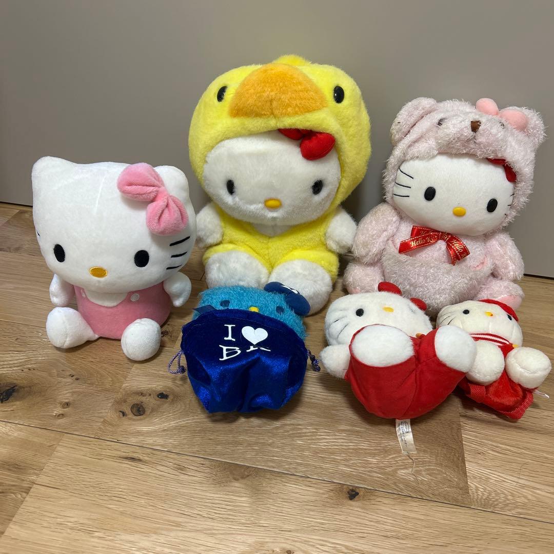 ハローキティ ぬいぐるみ レトロ