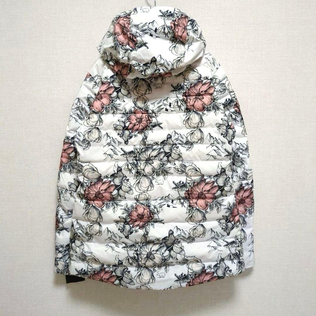 E1816 PICTURE ピクチャー スキーウェア 上下セット 花柄 スノボー