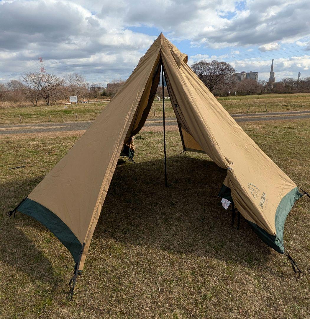 3F ULGEAR 210T 希少ワンポールテント　グランドシート付