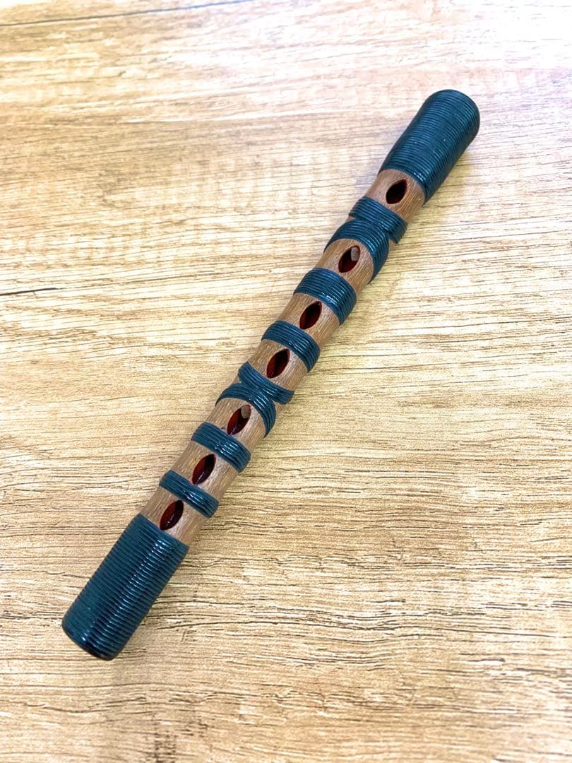 値下げ‼️和楽器篳篥 （ひちりき ）本管 雅楽（竹製樺巻）