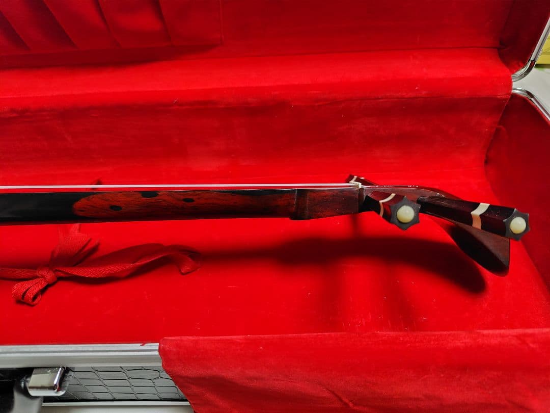 三線（沖縄三味線） 江戸与那城型　当代名工棹