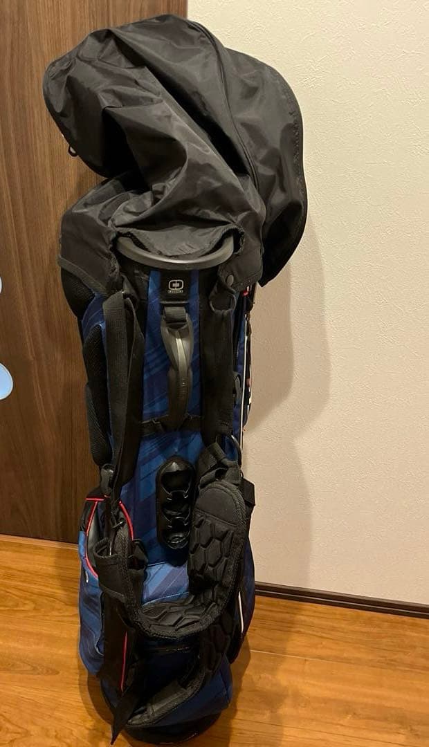 OGIOゴルフバッグ 青・黒 14分割収納