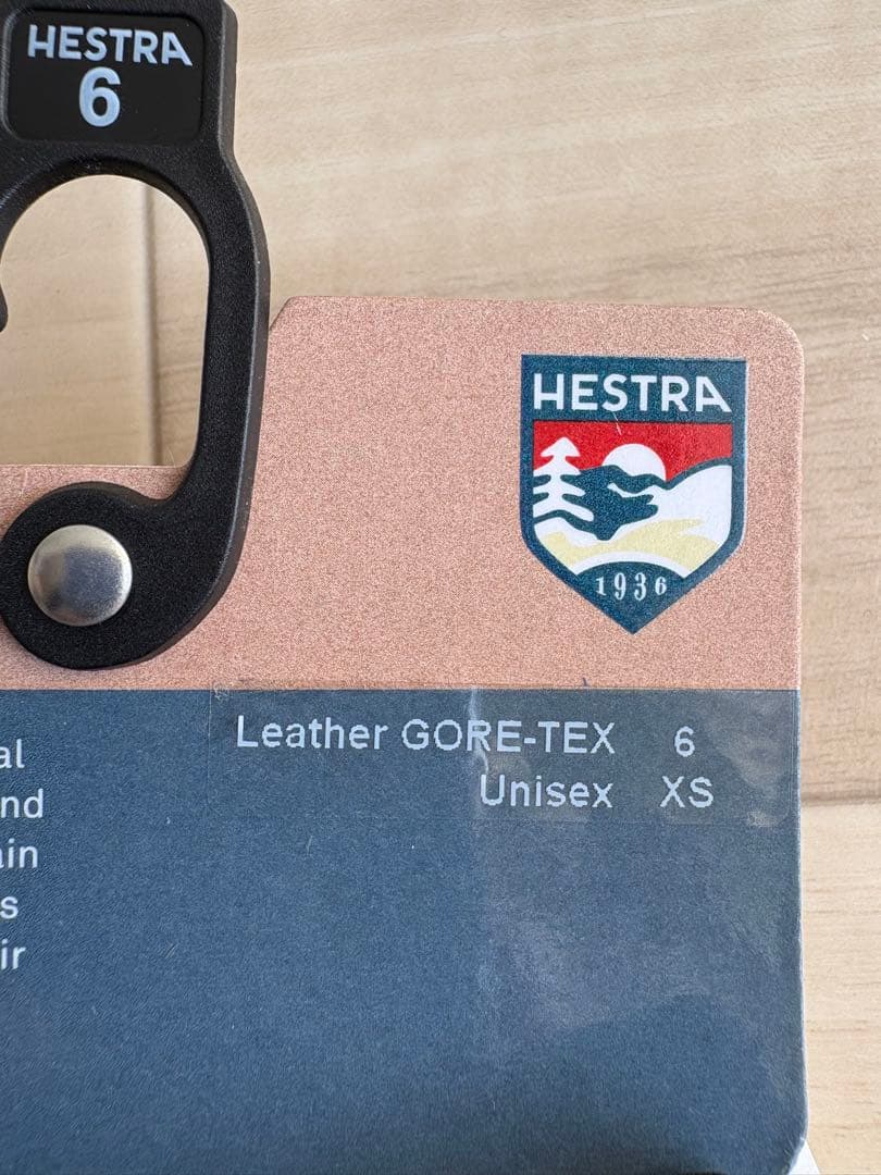 新品★未使用★Hestra Leather GORE-TEX グローブ★XS