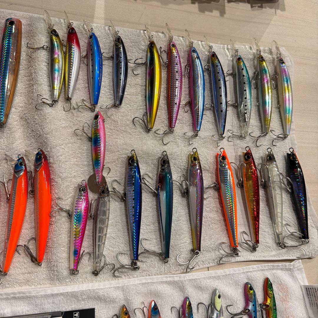 大人気ルアー多数 約75個 引退品ルアー　セットアッパー　ビックバッカー