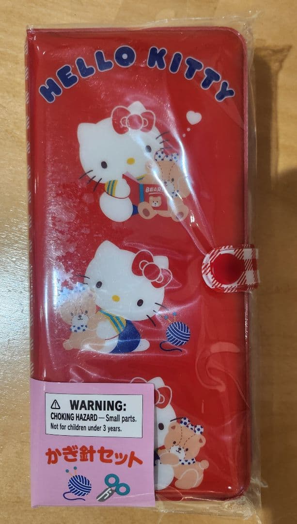 【秒で完売した】サンリオ　かぎ針セット　キティ