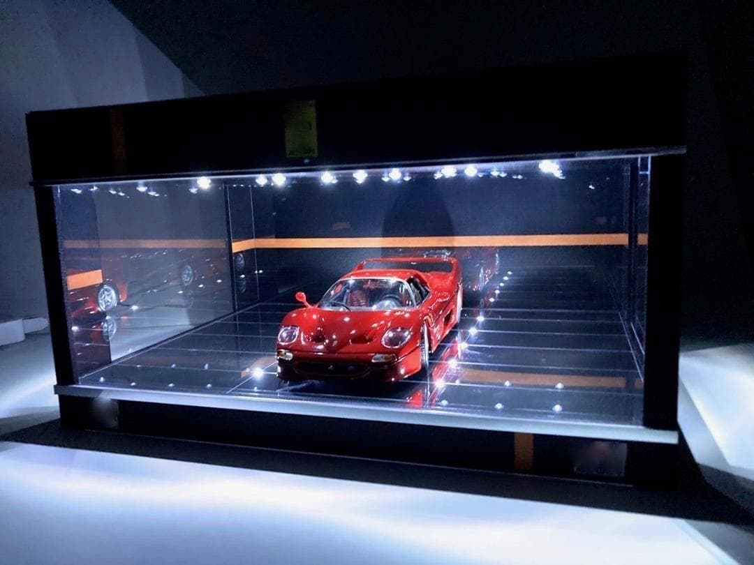 シゲオーダー品・USB電源　黒基調・ディスプレーBOX / ネオジオラマ