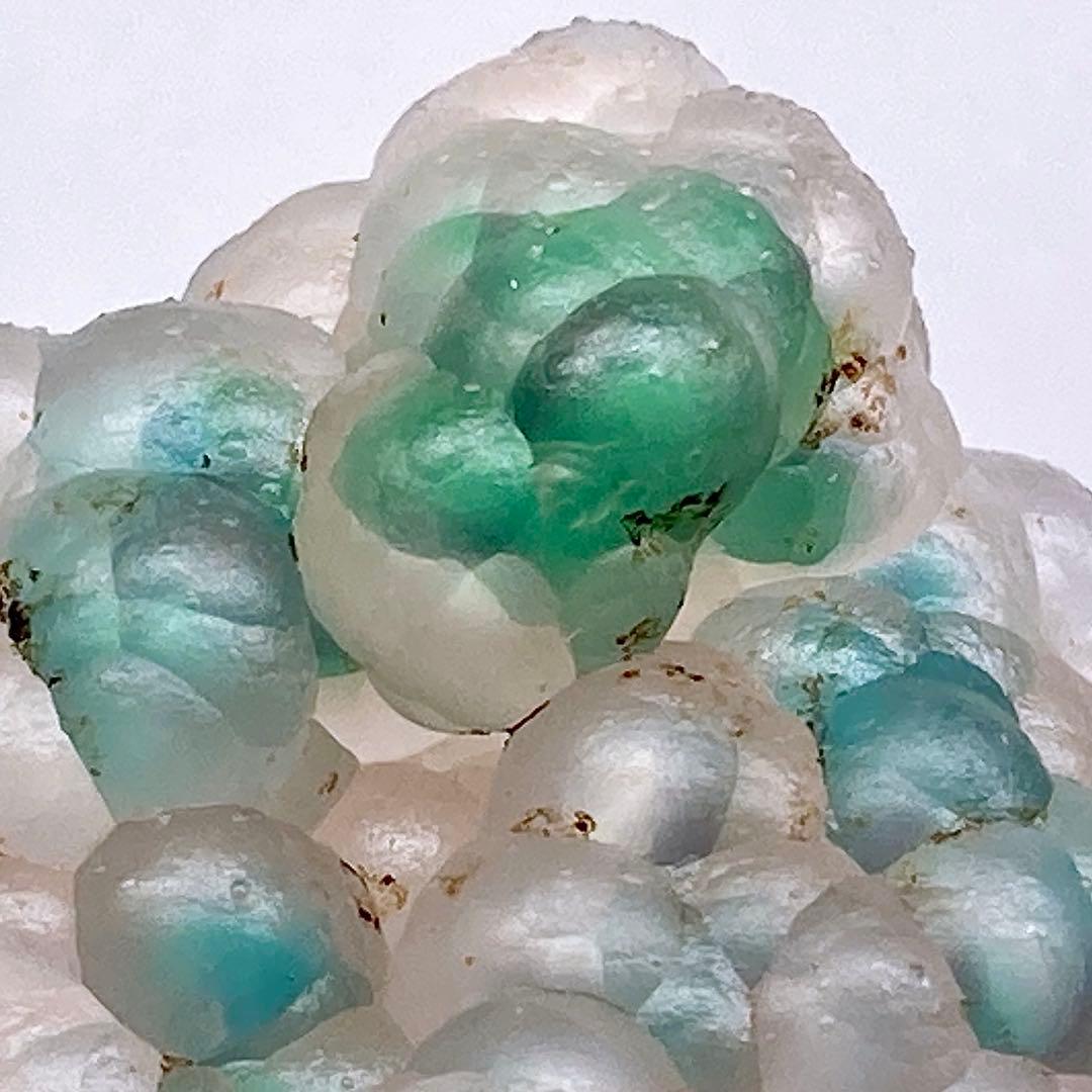 2*:様 『2022年発見』クリソコラインカルセドニー　原石　鉱物標本　天然石