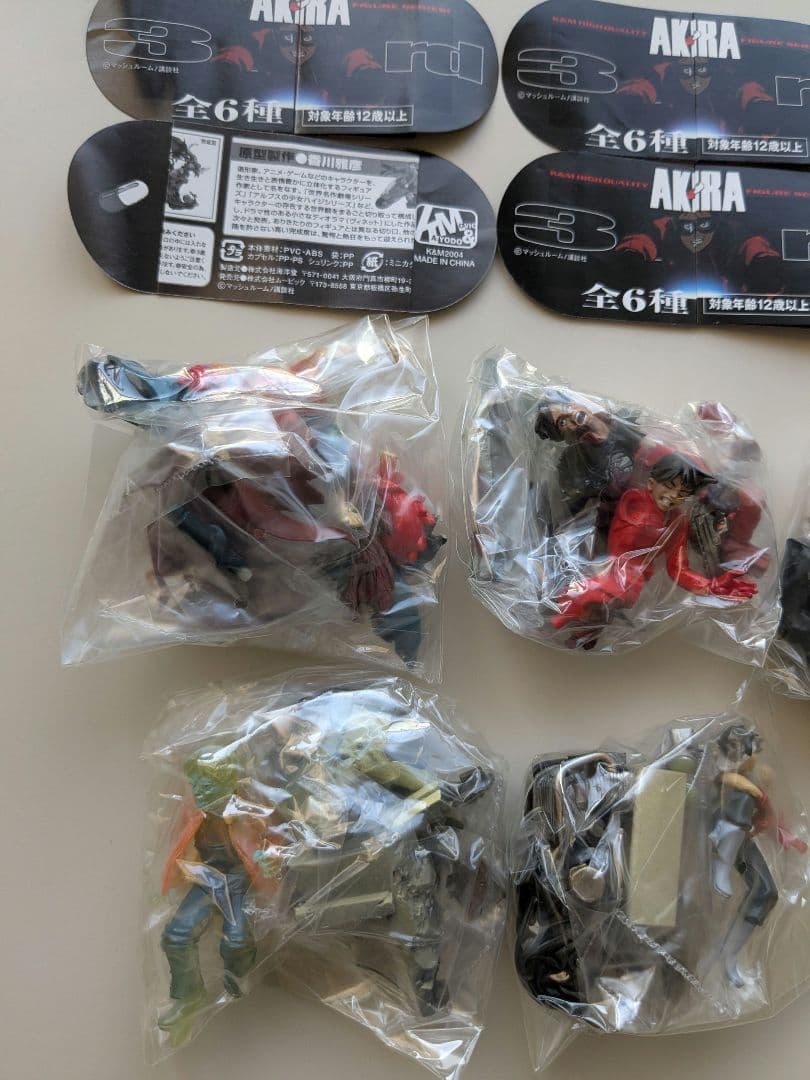 海洋堂 K＆M AKIRA アキラ フィギュア シリーズ