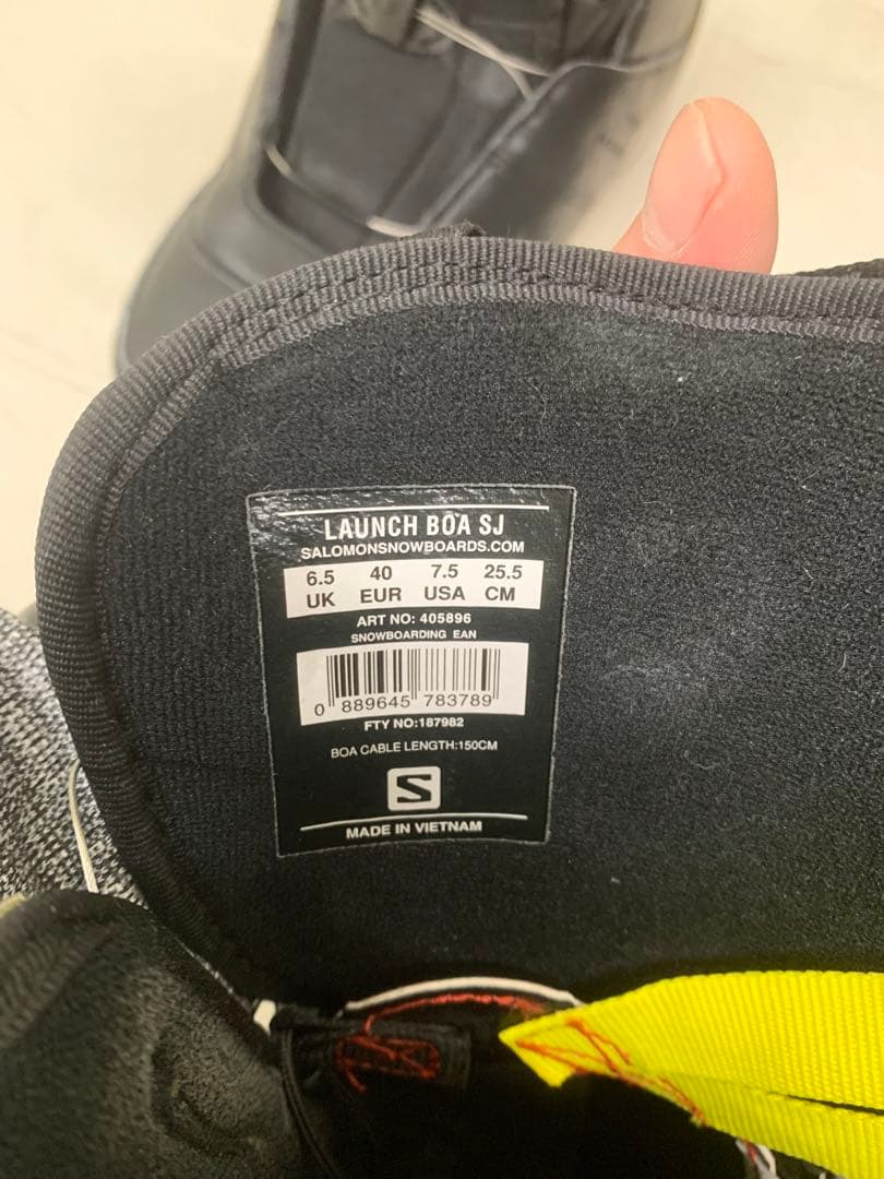 スノーボードブーツSALOMON LAUNCH BOA SJ