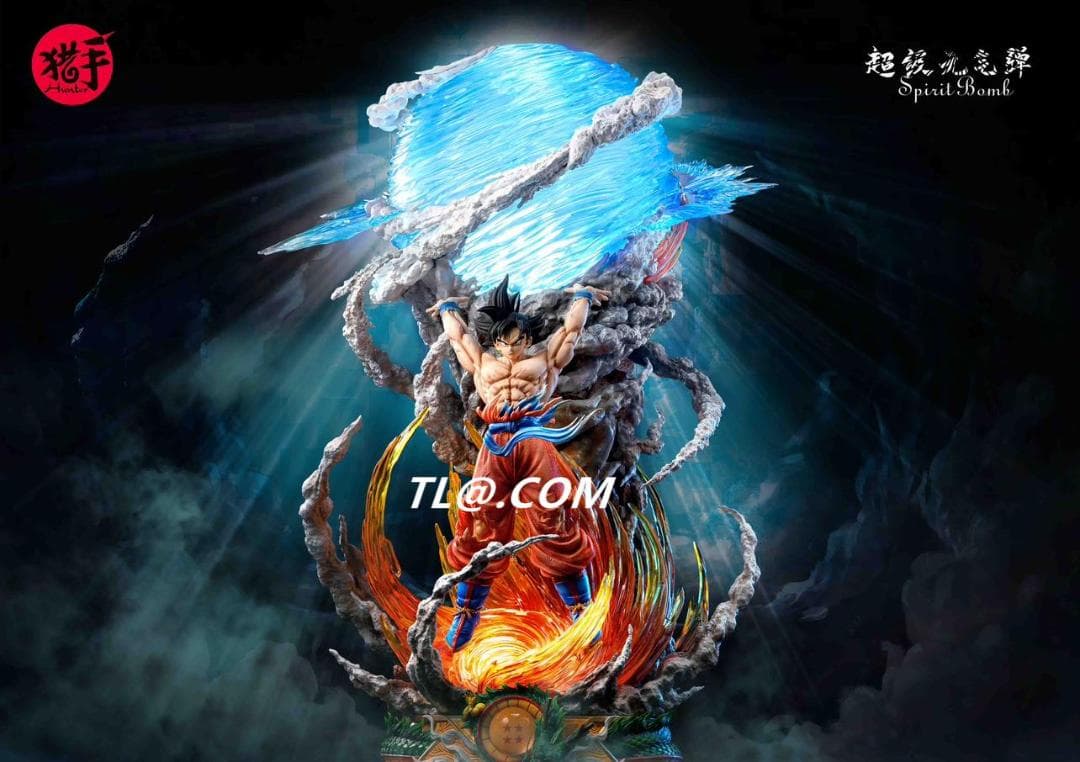 新品未開封『ドラコンボール』 　超元気玉　孫悟空　 ガレージキット スタチュー