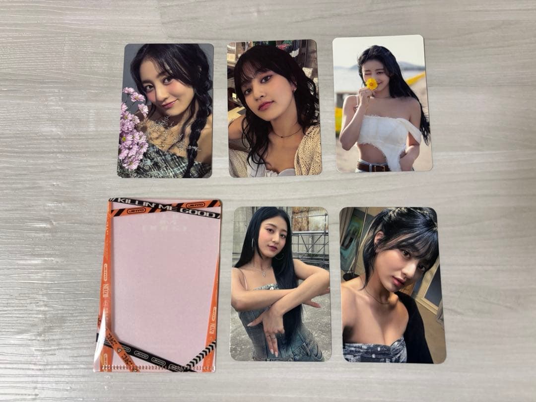 TWICE ジヒョ ZONE ソロ グッズ KIT jypshop 特典 トレカ