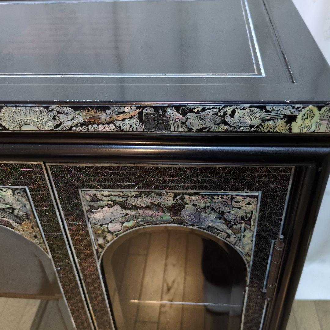 螺鈿細工　飾り棚　韓国伝統工芸 直接お渡し限定