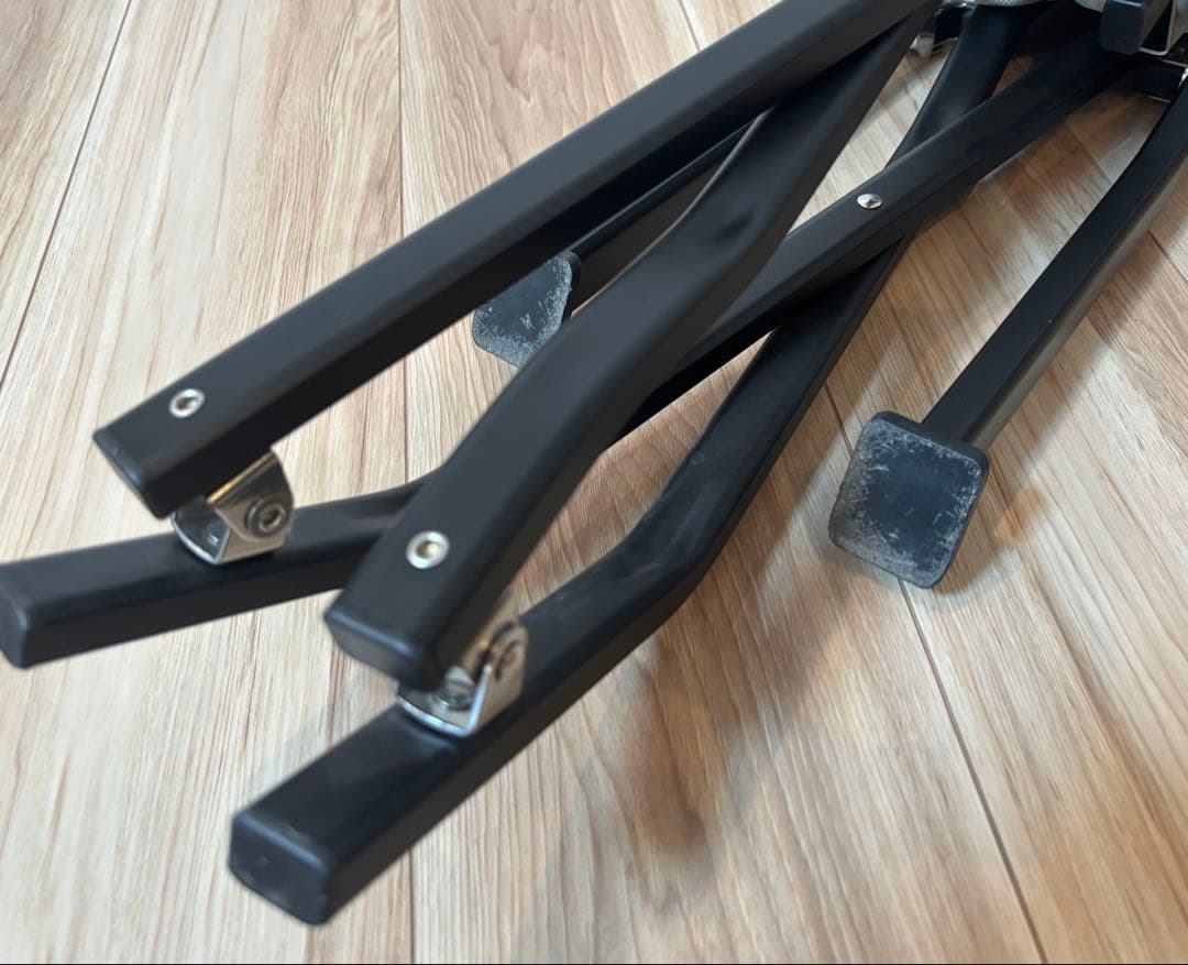 美品　 peak ローチェア ショート アイボリー LV-093IV