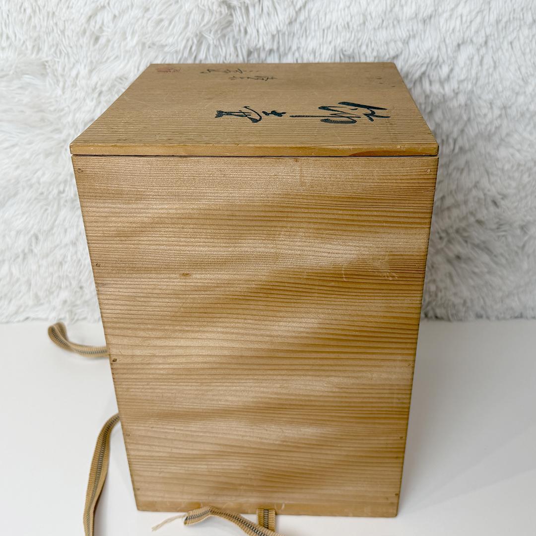 【美品】 飾壷 京焼 洛東 景山 茶壺 飾り壷 茶道具