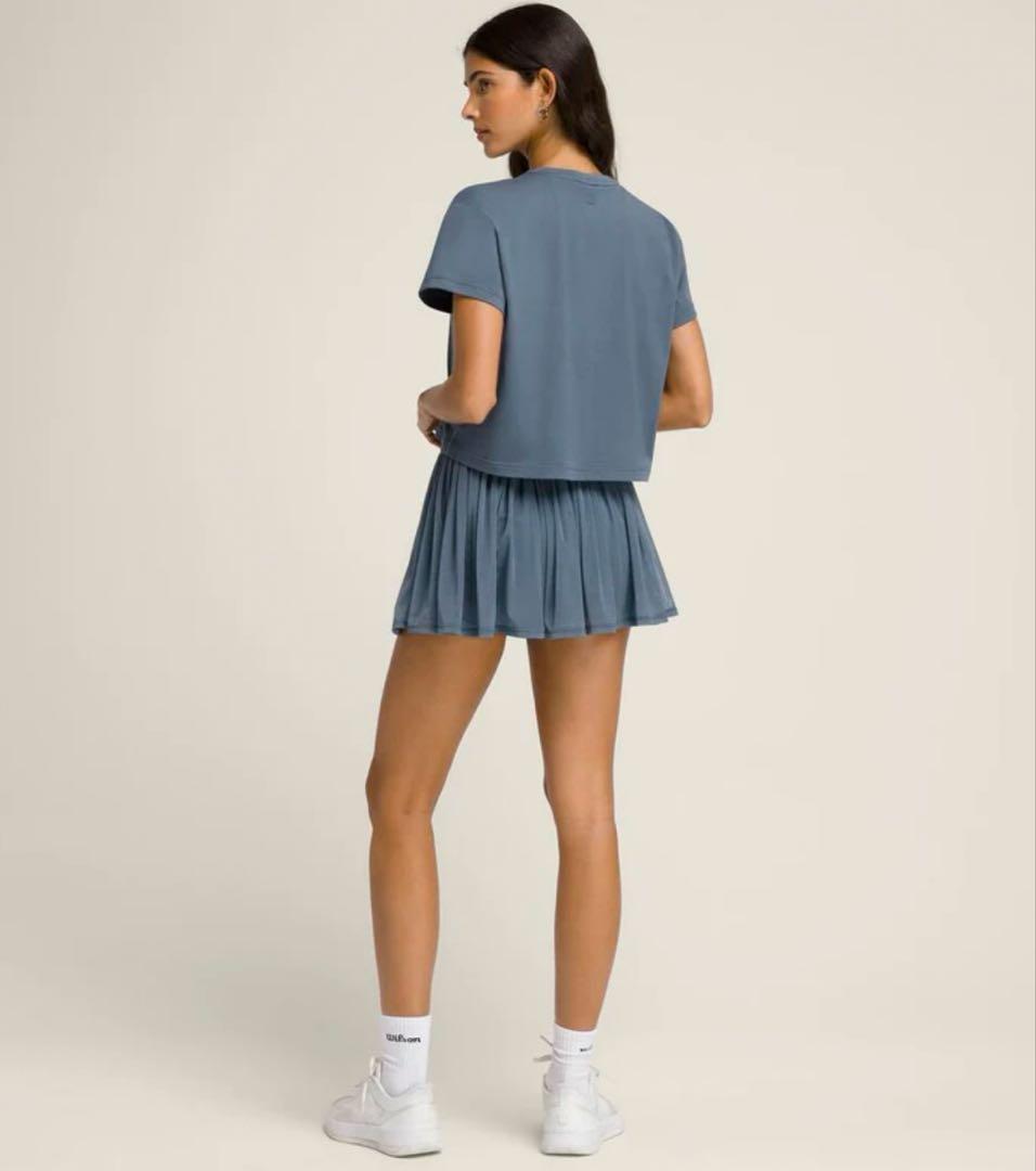 WILSON Women's Headliner Tennis スコートブルー