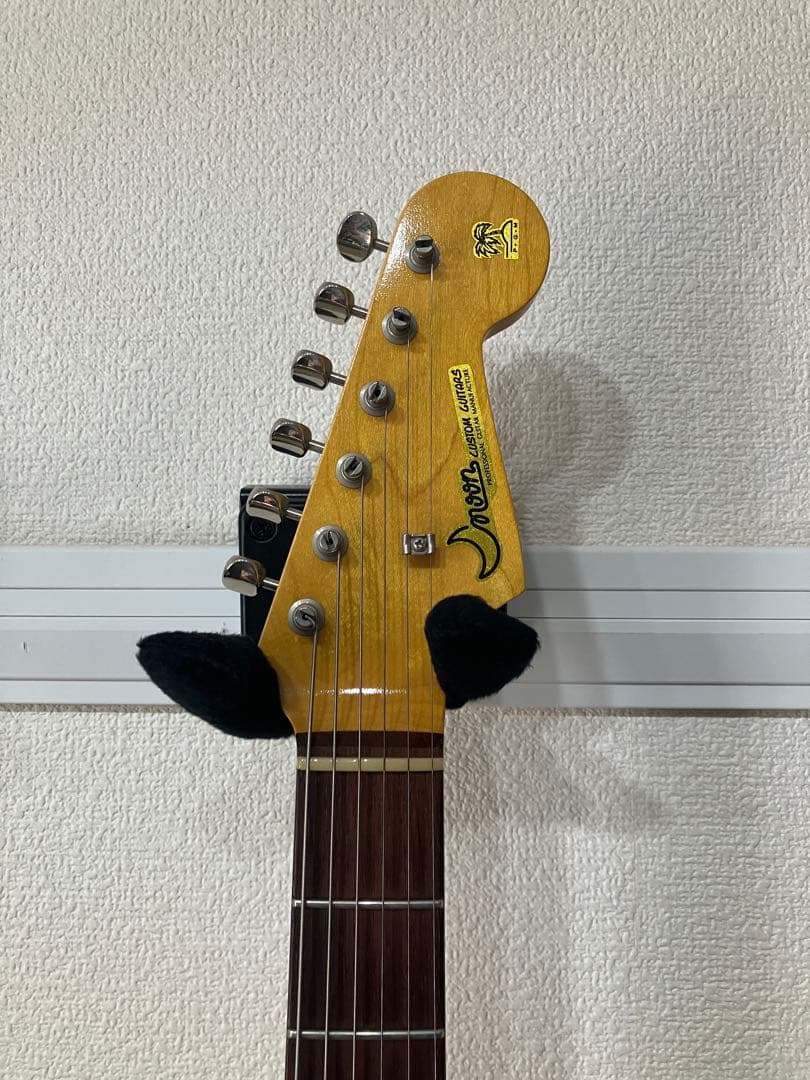 moon stratocaster アルダー1P マダガスカルローズ指板