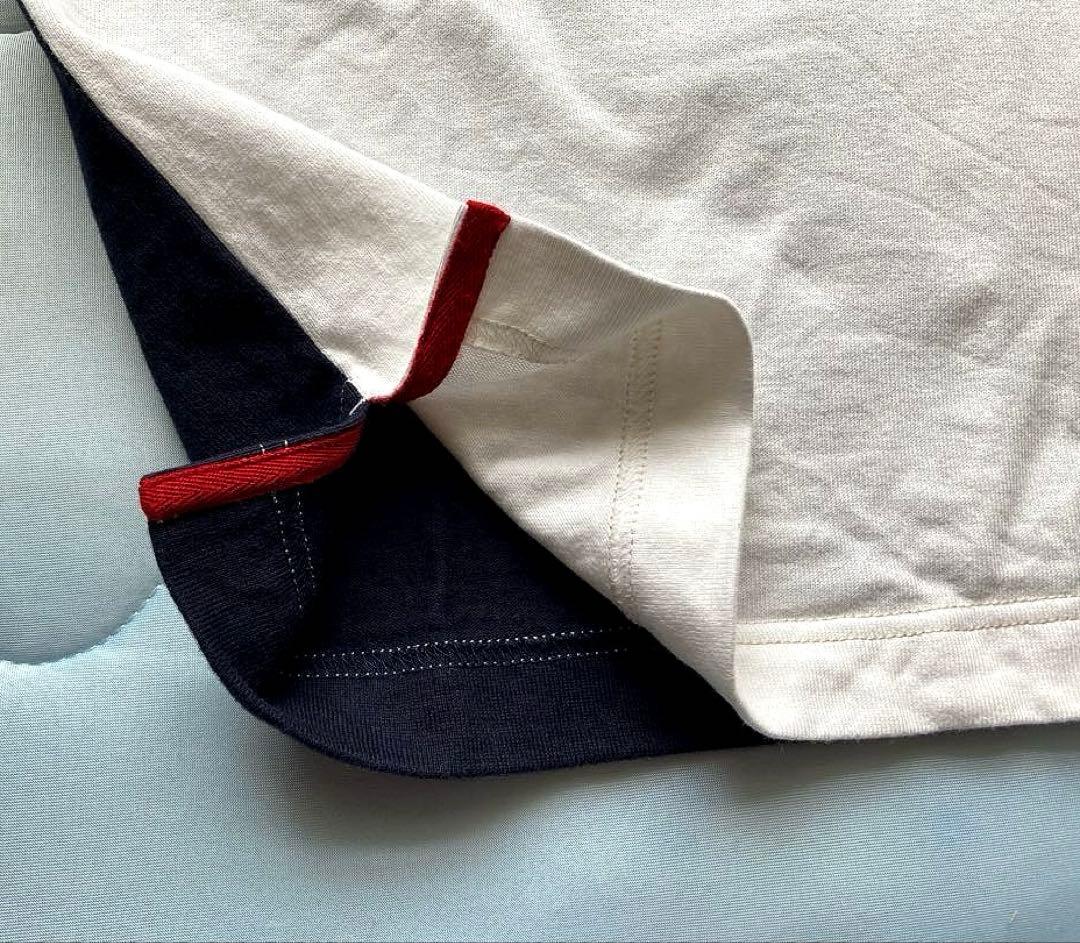 シナコバ⚓️ラガーシャツ ★半袖メンズ　Ｌサイズ