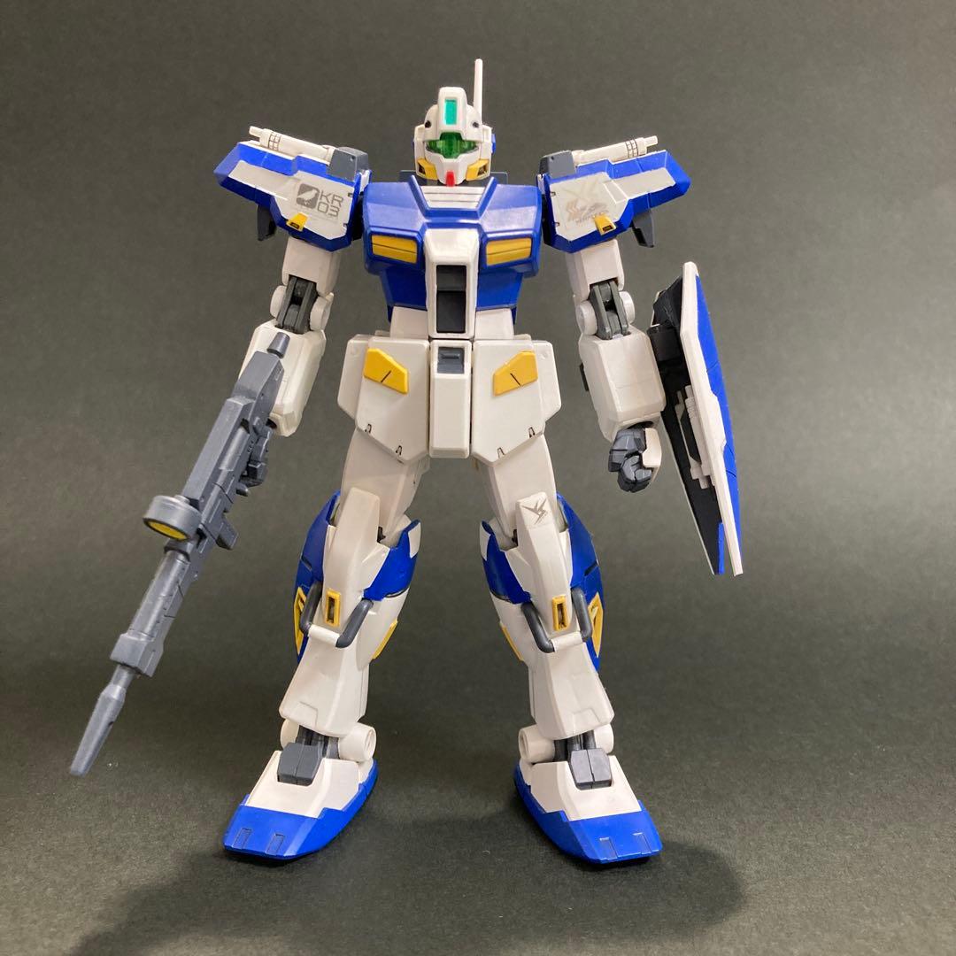 HG ジム改［ワグテイル］ 全塗装完成品+ 刻に抗いし者　ビジュアルブック1.2