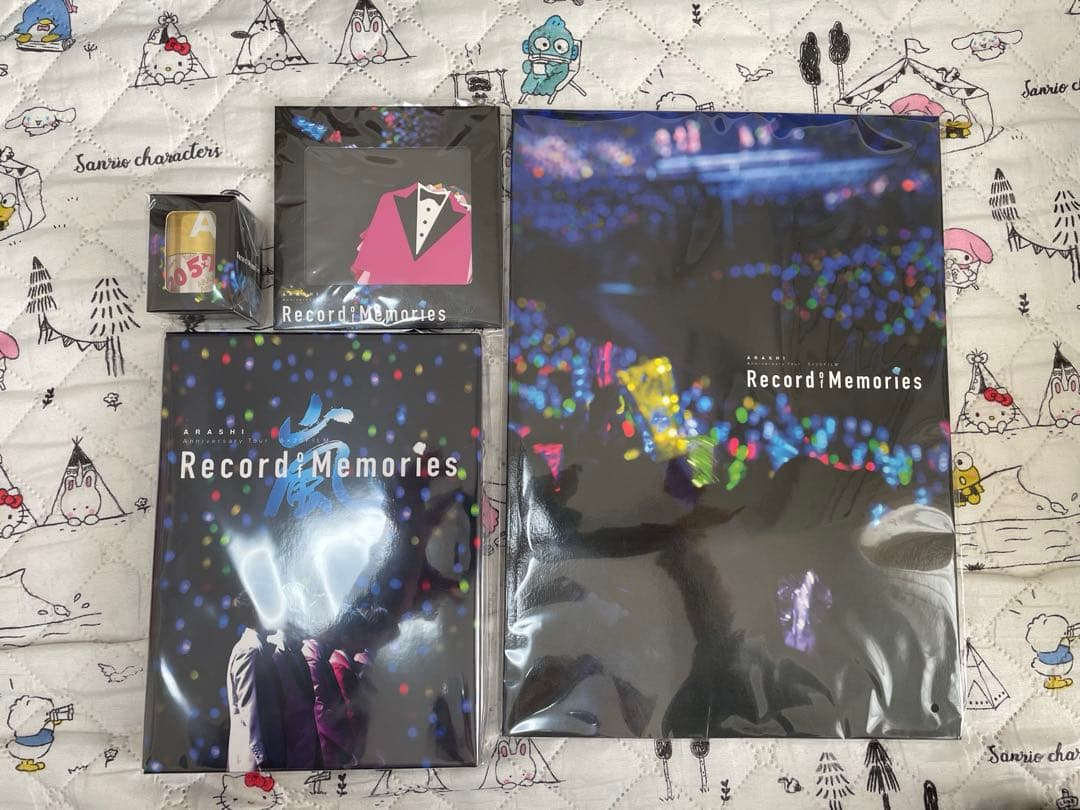 嵐　Record of Memories Blu-ray、パンフレット、シール