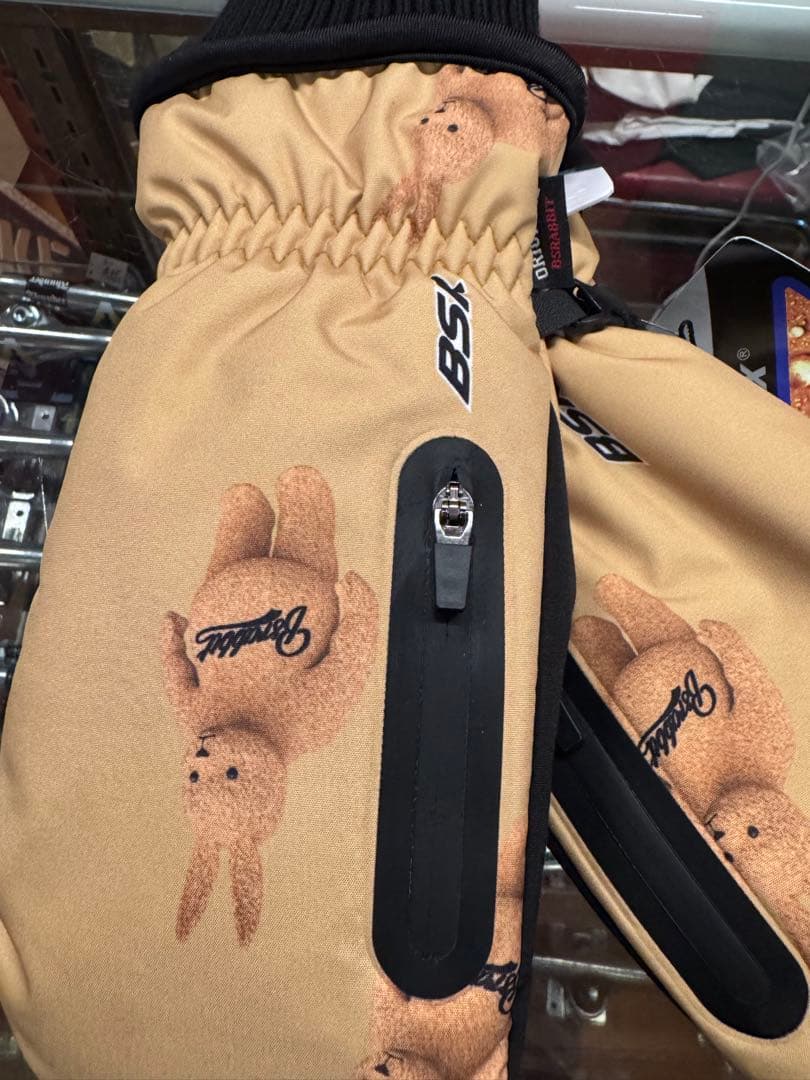 ビスラビット　bsrabbit スノーボード　ミトングローブ