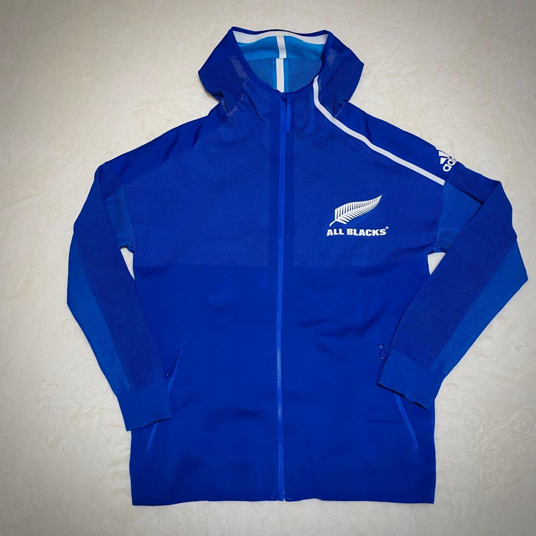 【極希少】アディダス×オールブラックス Z.N.E. フーディー 2XL