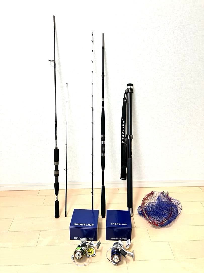 釣竿　タモ網　リール　タチウオ　シマノ　SHIMANO DAIWA 大阪手渡可