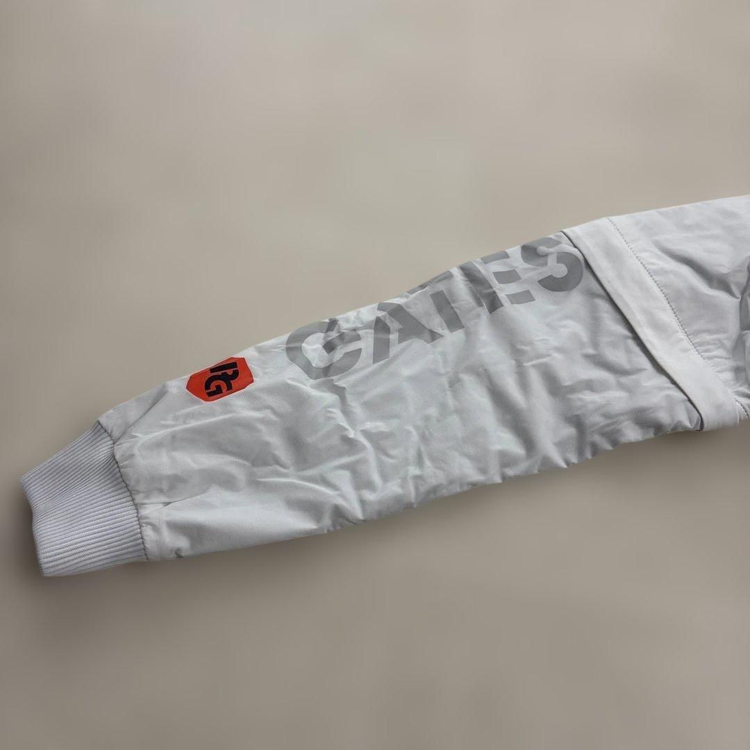 パーリーゲイツ 4wayリバーシブル中綿ブルゾン　黒×白　新品未使用　０