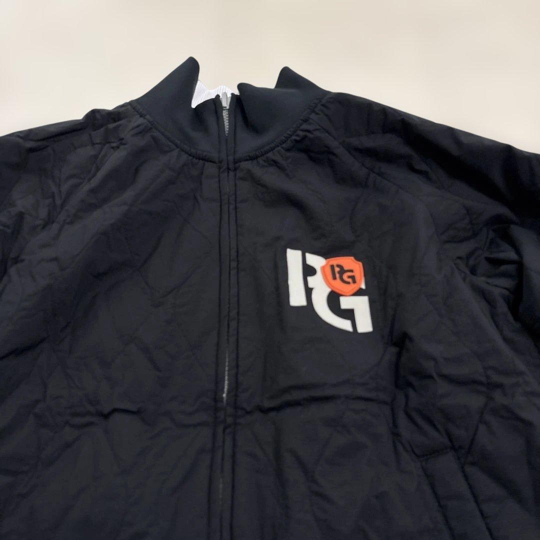 パーリーゲイツ 4wayリバーシブル中綿ブルゾン　黒×白　新品未使用　０