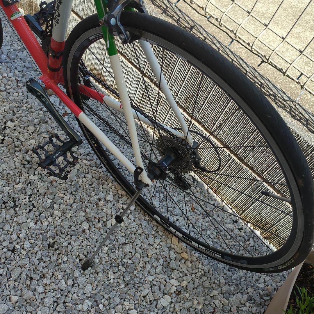 GIOS ロードバイク ホワイト/グリーン/レッド