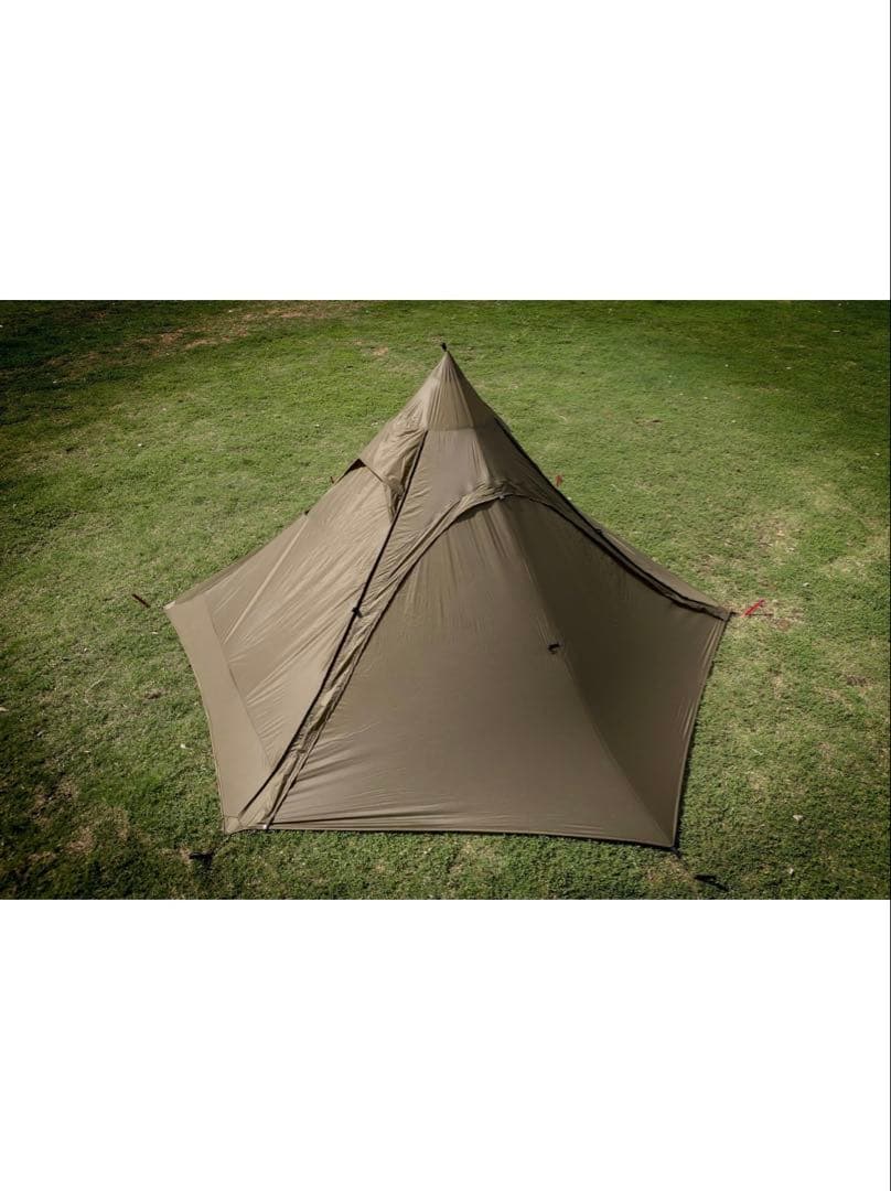 OneTigris TIPINOVA 本格ダブルテント 軽量 (ブラウン)