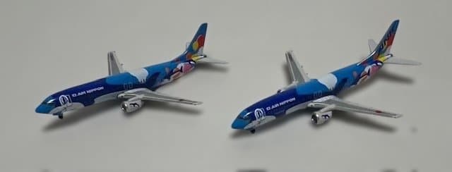 ANK B737-400 JA391 /JA392 ドルフィン 2機セット