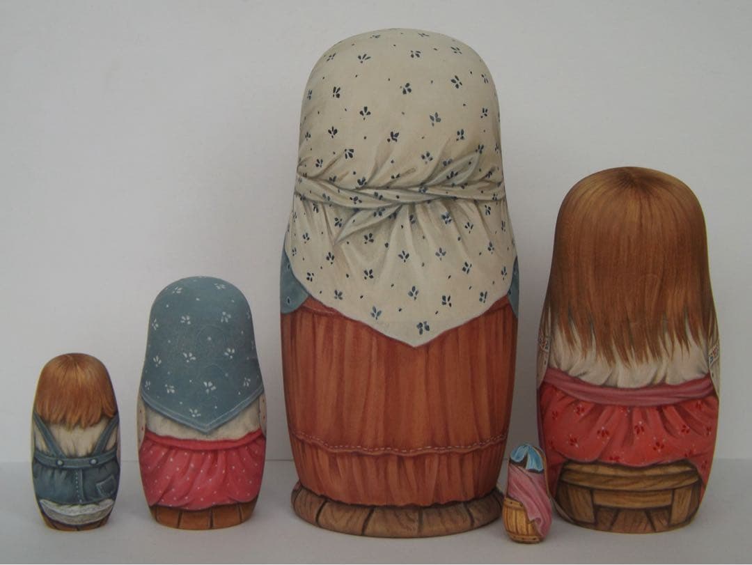 雑貨☆マトリョーシカ5P『Caring Children』エレナ最新作