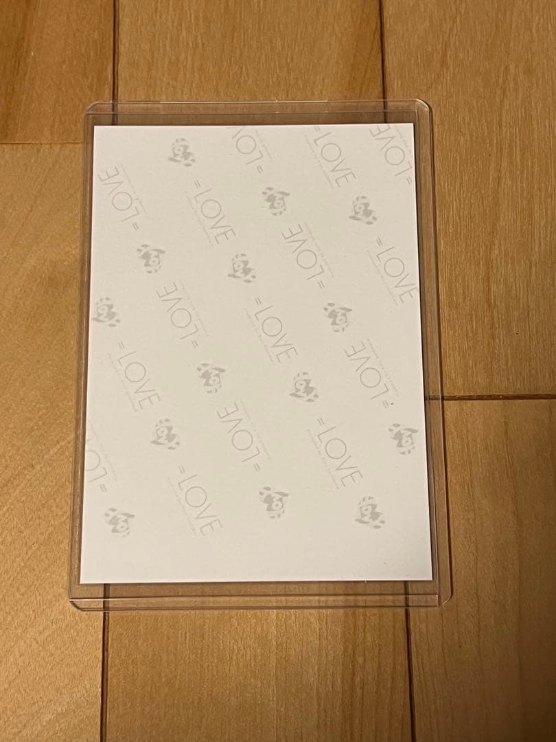 イコラブ　生写真　直筆　佐々木舞香　宝石衣装　8周年ツアー　ヨリ