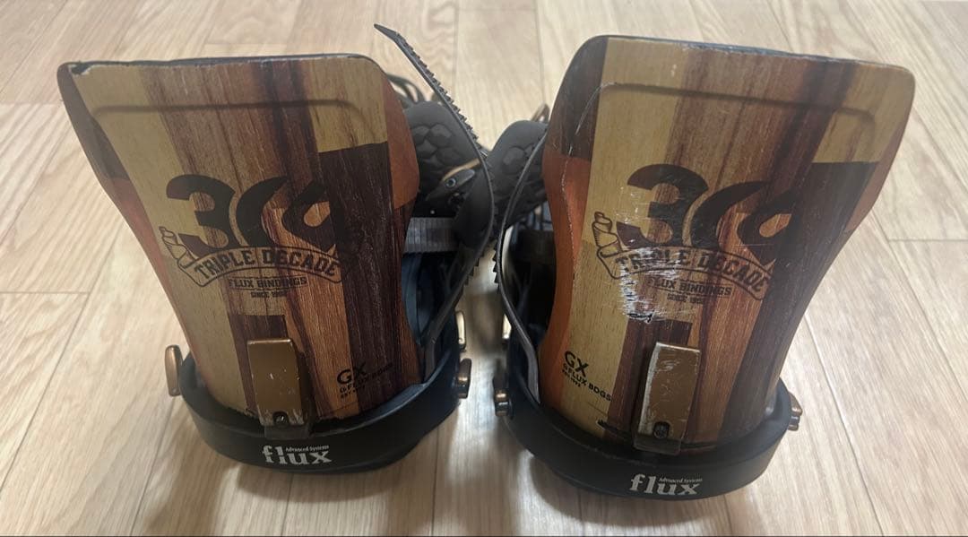 flux GX ビンディング 木目調 XS 30周年