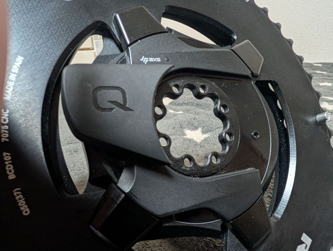 QUARQ Power Meter Spider ROTOR チェーンリング付き