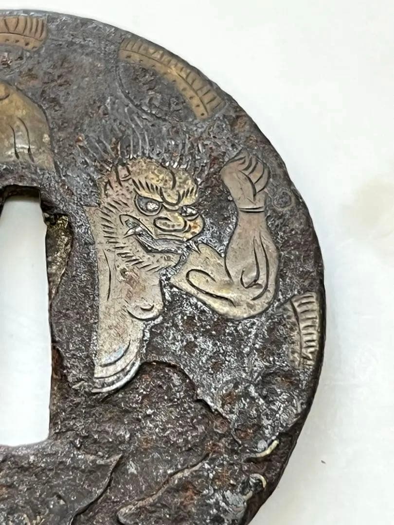 極上 刀鍔 象嵌。BL2-77