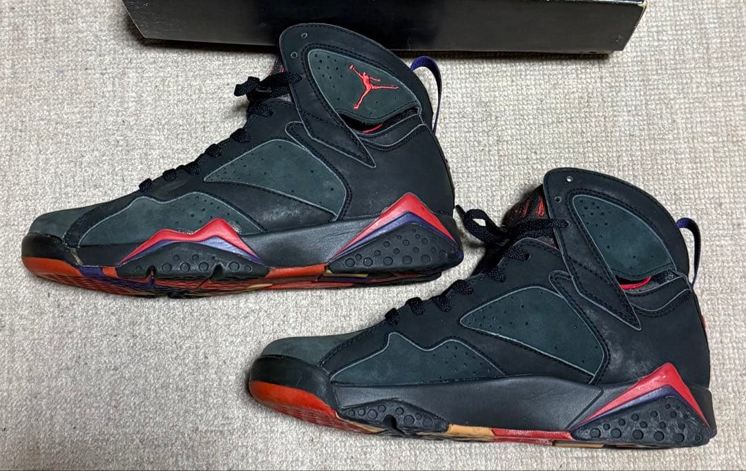 シューズ(男性用) NIKE 1992 AIRJORDAN 7 \"BLACK/TRURED\"90's