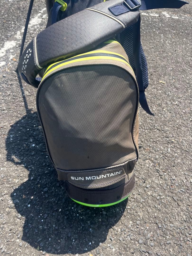 SUN MOUNTAIN キャディバッグ ブラック/グリーン