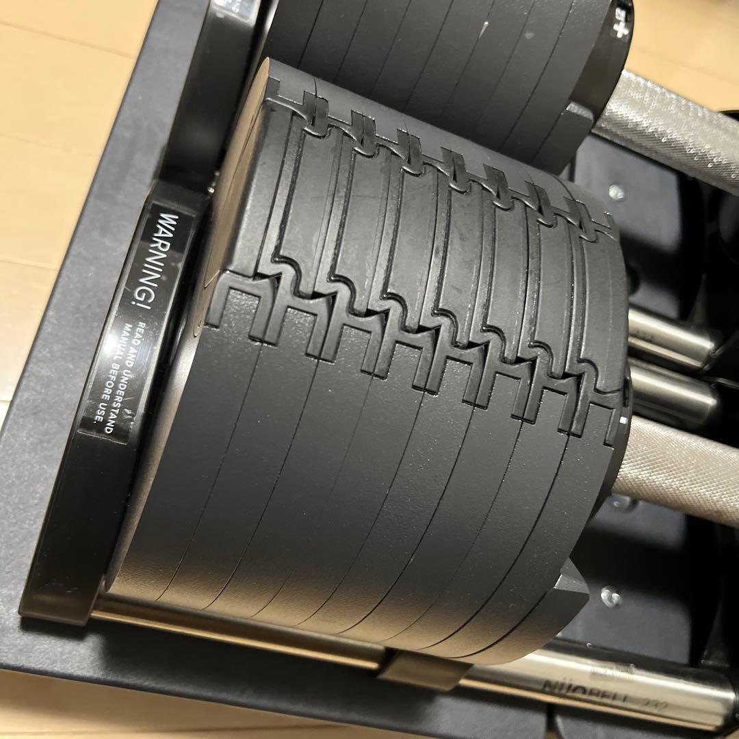 【セット購入①】32kg 2kg刻みフレックスベルNUOBELL可変式ダンベル