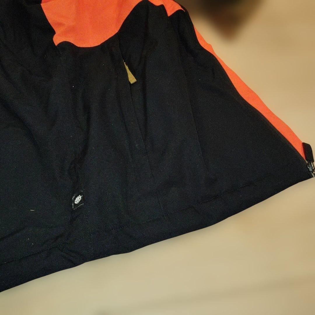 686 スノーボードウェア ユース オレンジ/黒