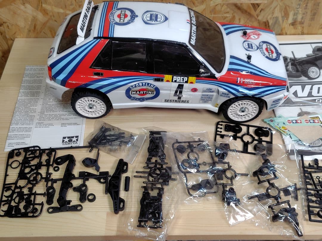 TOMO　XV-01 シャーシ ランチアデルタ オプション多数