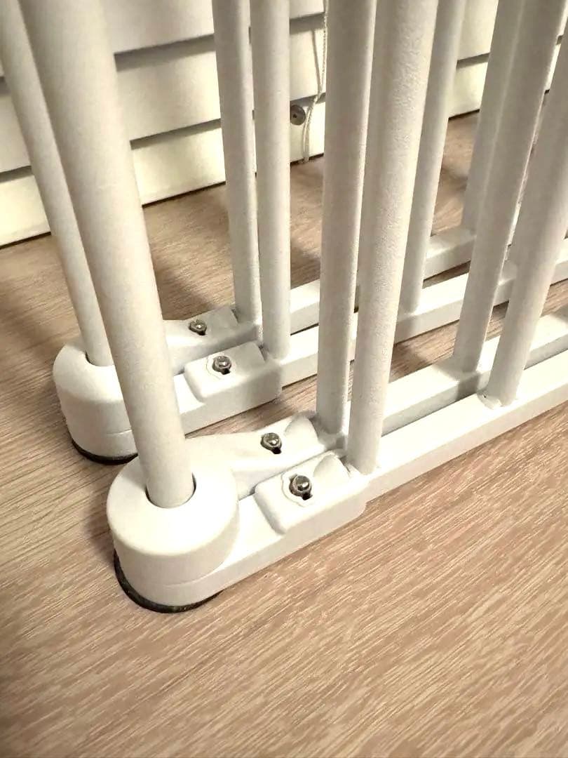 犬 ケージ サークル ゲージ ペット フェンス 8枚セット 折り畳み ホワイト