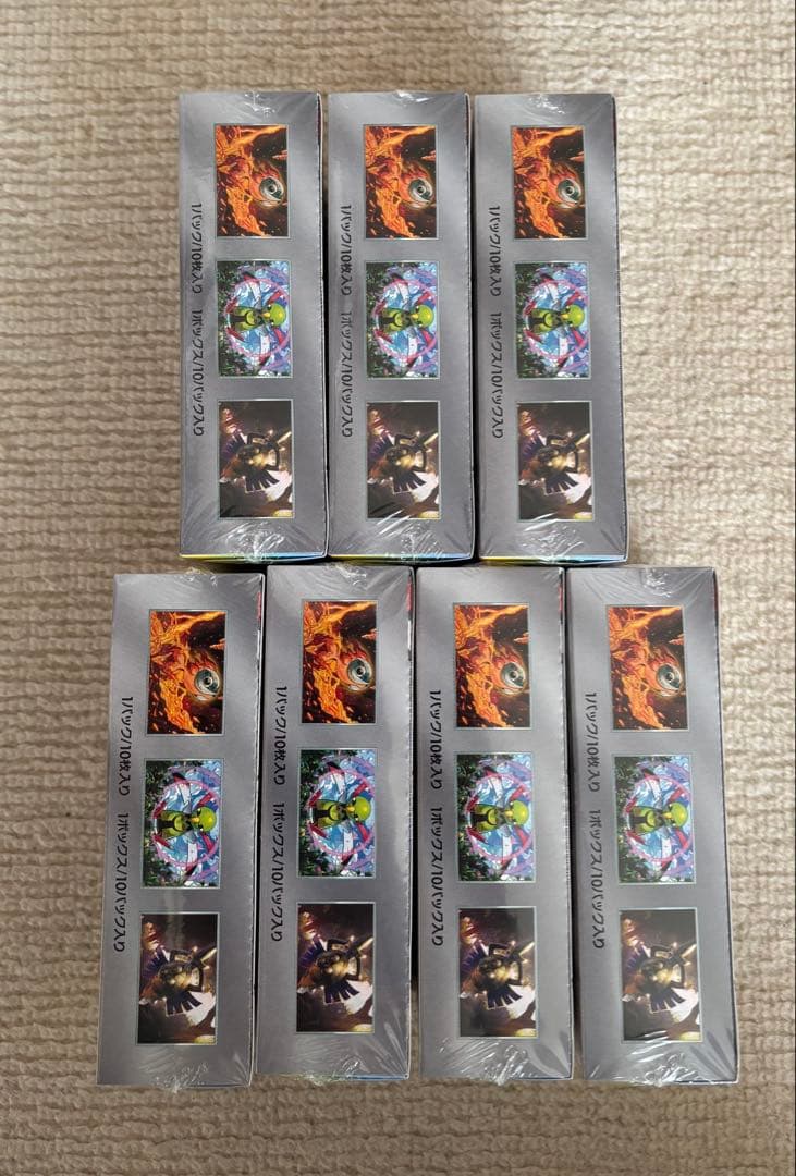 ポケモンカードゲーム テラスタルフェスex 7箱　シュリンク付き☆