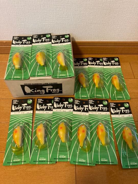 YO-ZURI ベビーブロック　12個　新品未使用　オールド　B級　レア