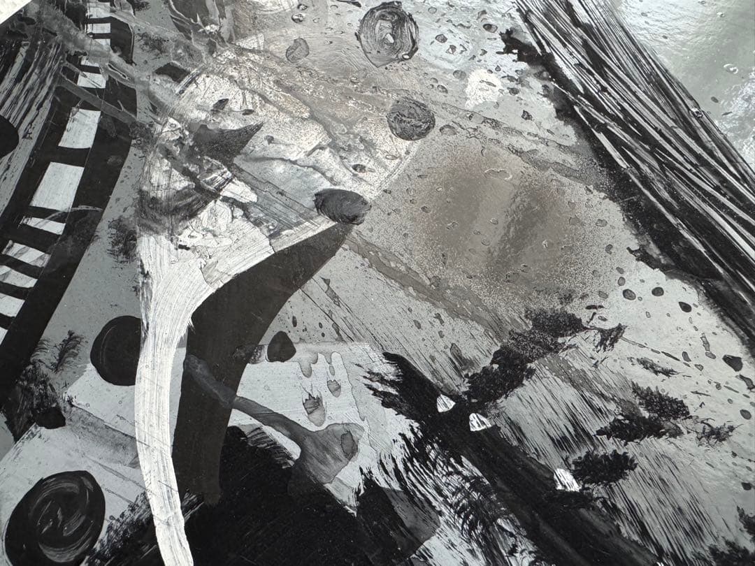 貴重★渡辺アルト直ペイントアートワークレコード 藤原ヒロシ undercover