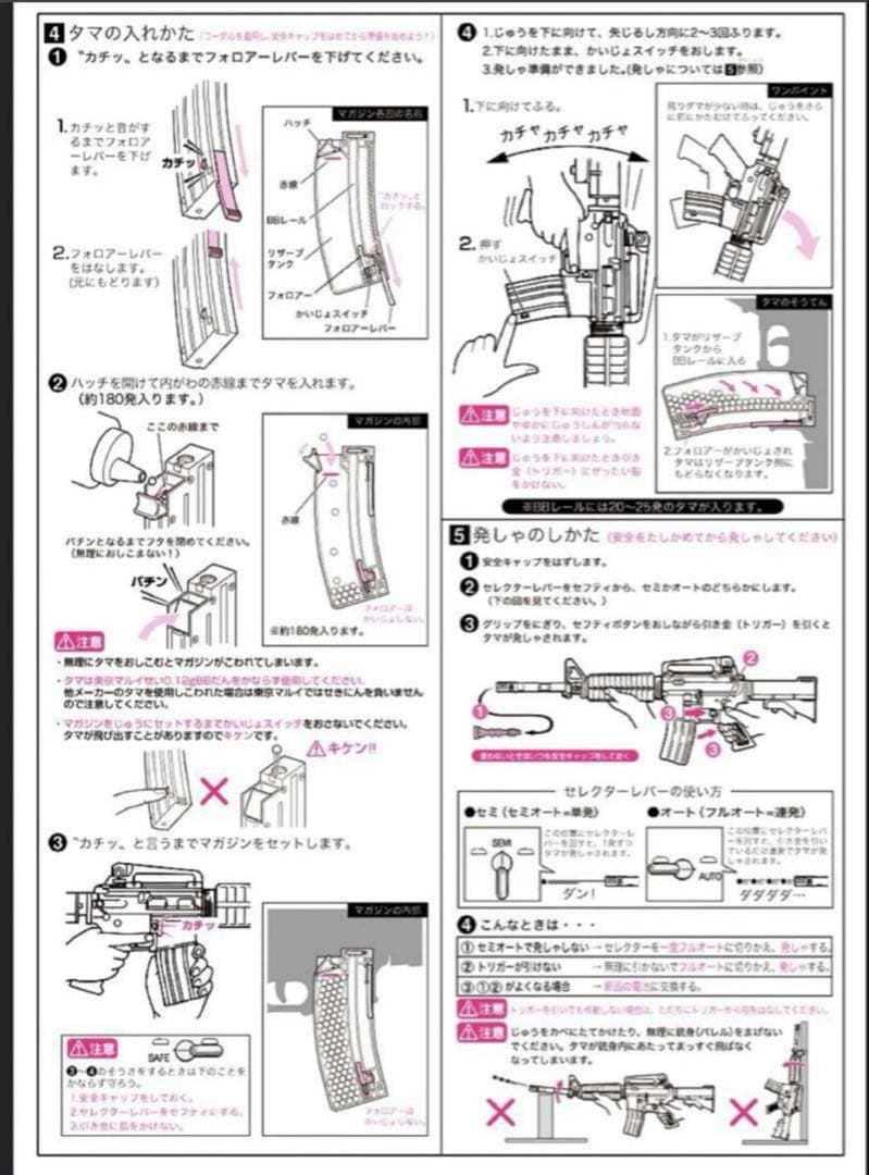 ほぼ未使用　東京マルイ カスタム品　M4A1 ボーイズ　SBD取り付け込み