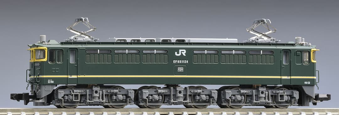 TOMIX 7175 EF65-1000 1124号機トワイライト色 グレー台車