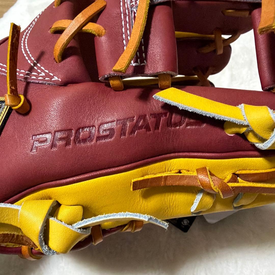 ゼット　プロステイタス軟式　内野手用　今宮モデル　湯もみ型付け済　新品