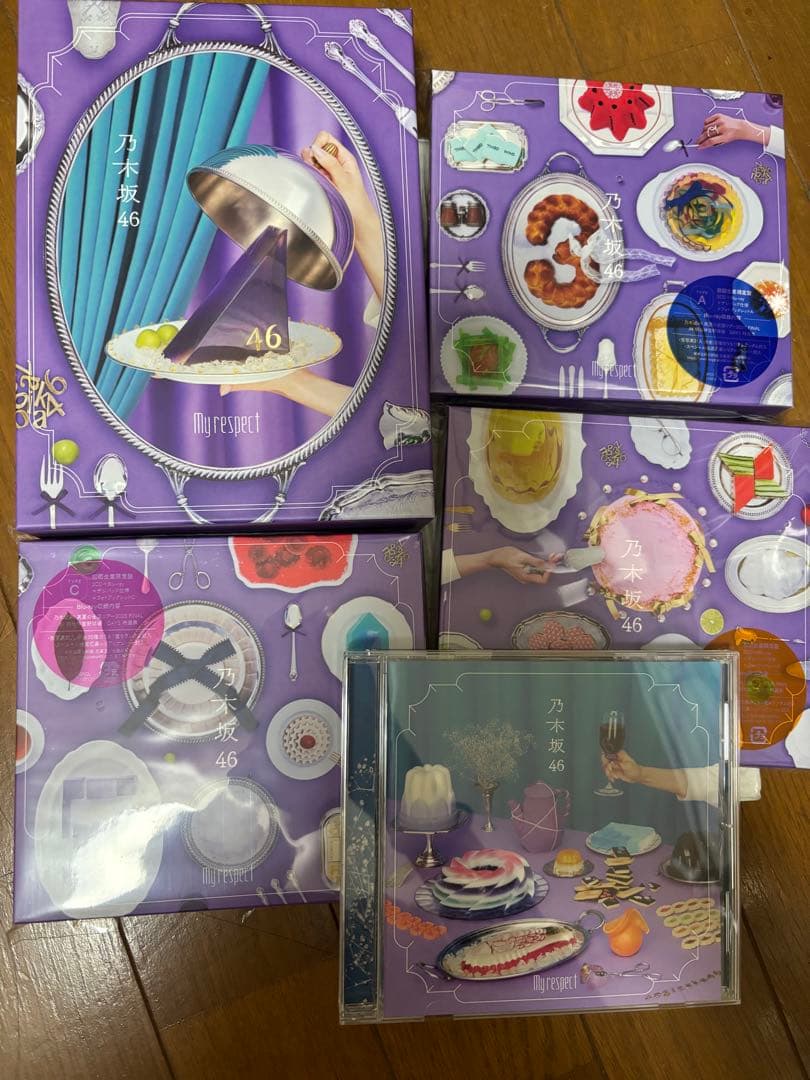 乃木坂46 　My respect完全生産限定盤 初回限定盤ABC